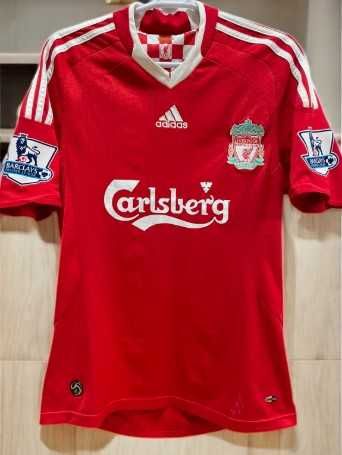 08/09 Liverpool Home 8 Steven Gerrard Koszulka Piłkarska