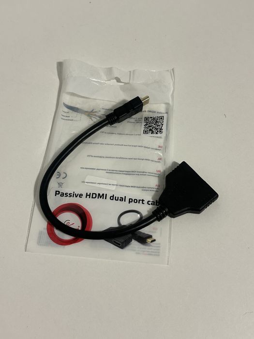 Adaptador Gembird Passive HDMI Dual Port