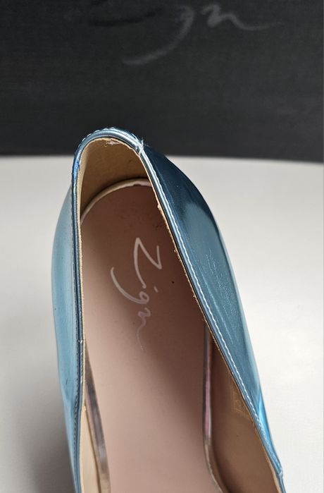 ZIGN czółenka metaliczne roz 42