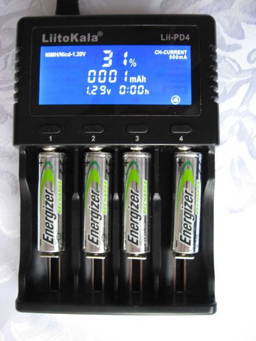 Ładowarka akumulatorów LiitoKala Lii-PD4.