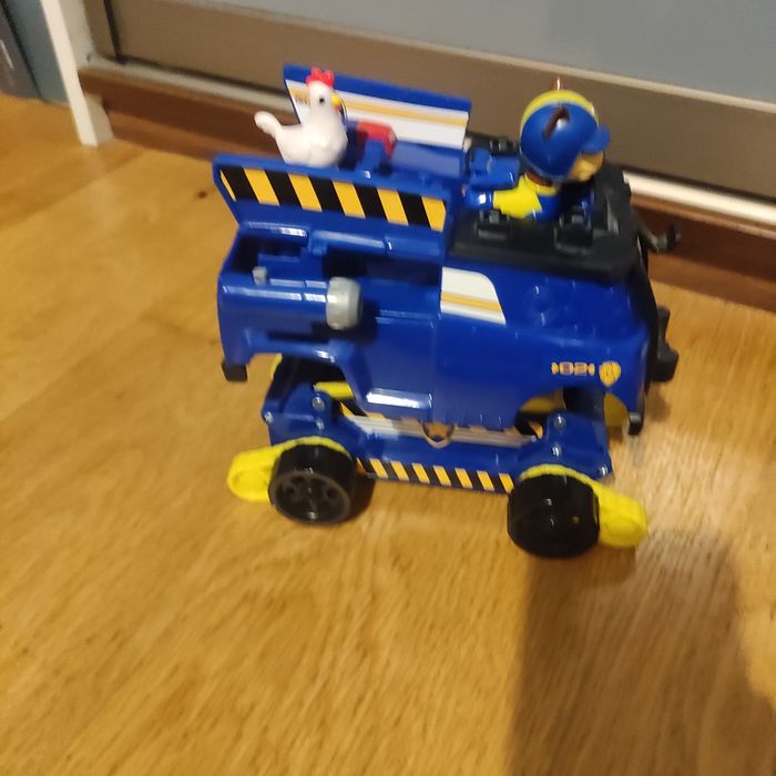 Psi Patrol pojazd Chase z wyrzutnią