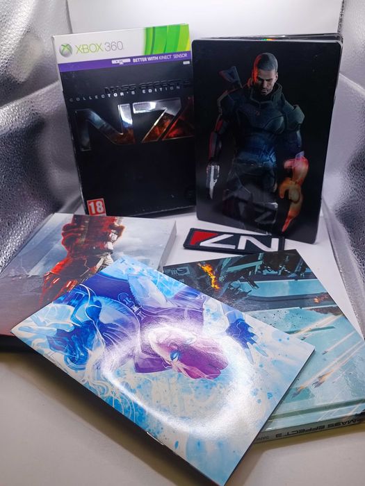 GRA Mass Effect 3 N7 Collector's Edition STEELBOOK NA XBOX 360 965/11