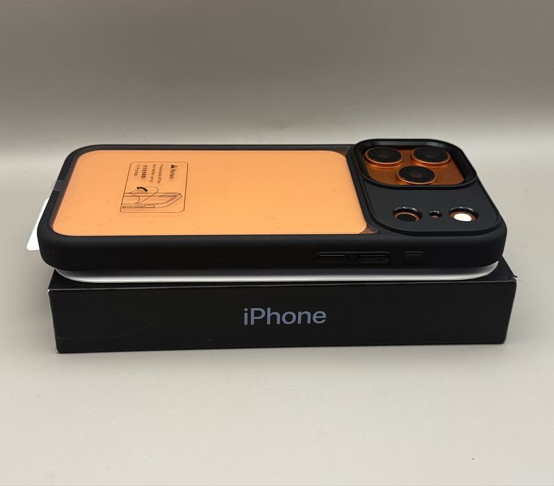Чехол на iPhone 17 Pro Max Silver, 17 Pro Max Black, 17 Pro White, прозрачный как стекло