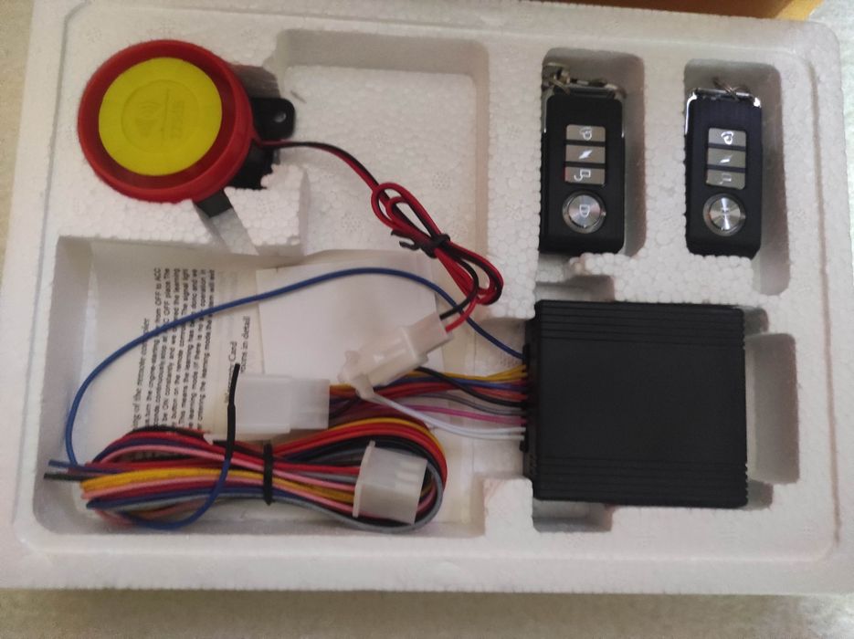 Alarme mota novo