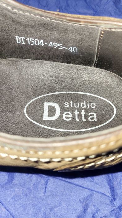 Мокасини чоловічі Detta studio. Розмір 40.