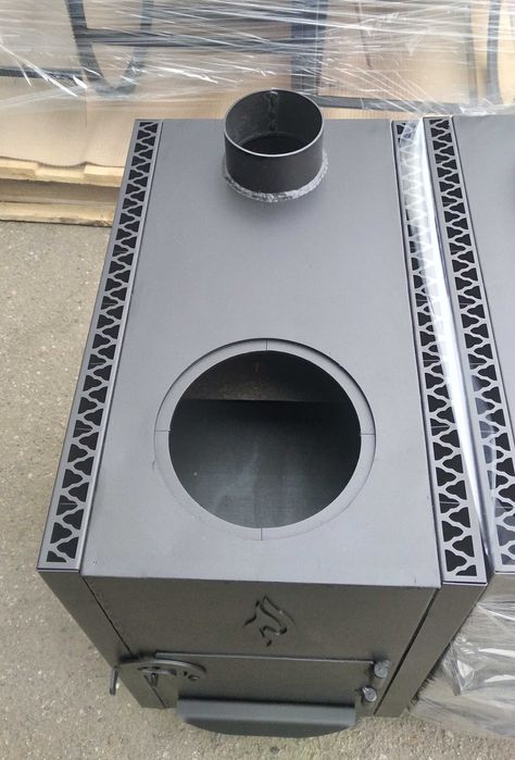 Буржуйка з варочною поверхнею (піч) + Кочерга