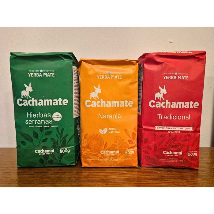 Zestaw Yerba Mate Cachamate - 3 x 500g