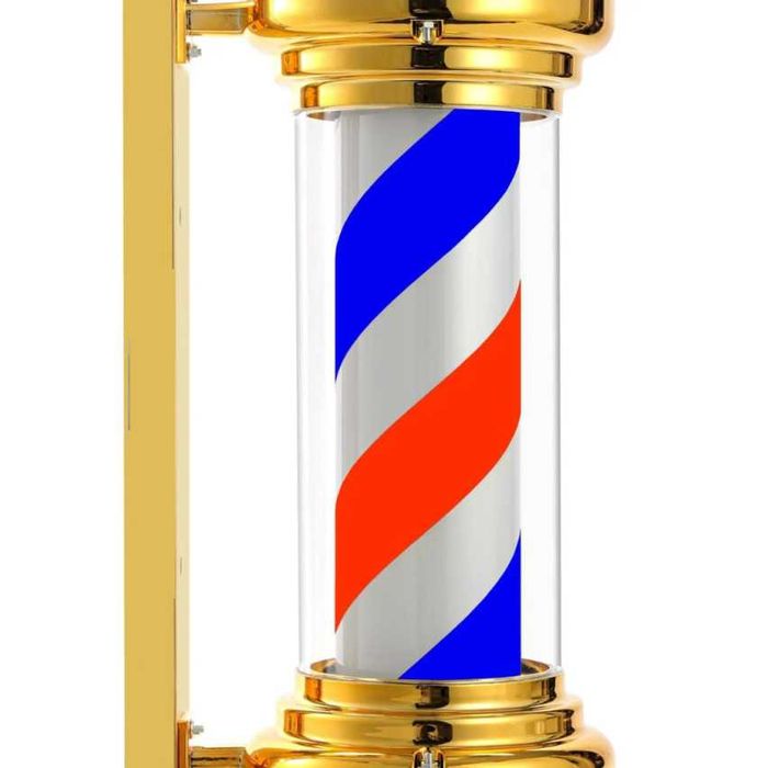 Luz Barber Pole com Várias Cores (Fazemos Entregas em 1 dia)
