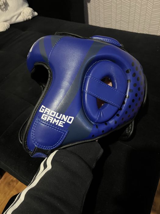 Kask bokserski Ground Game L/XL sparingowy boks mma kickboxing