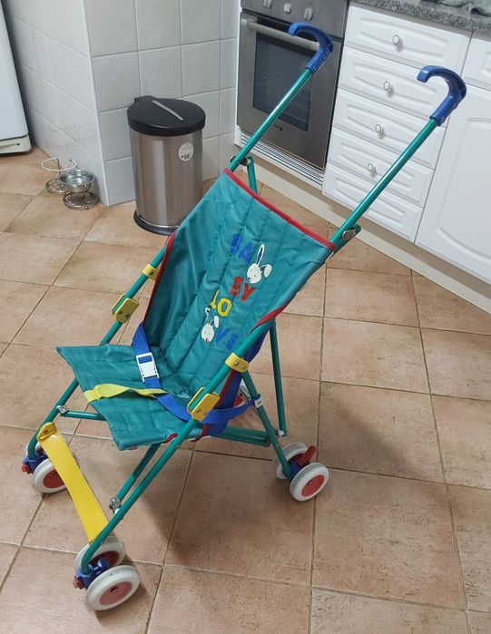 CARRINHO BEBÉ BENGALA COMO NOVO.Casa,Rua,Quarto,Passeio,Sala,Cozinha.