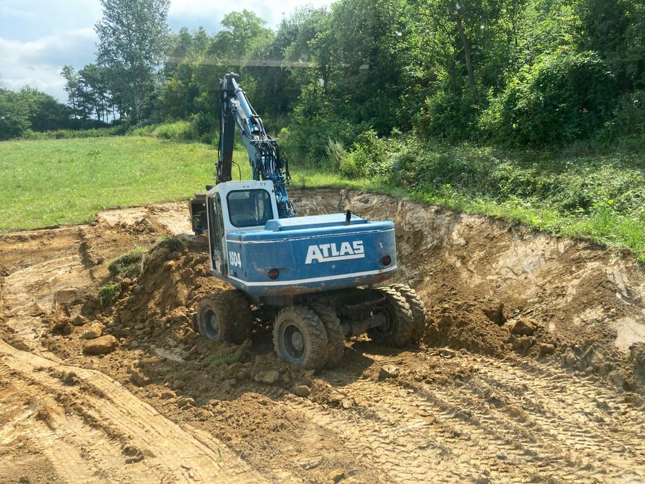 Usługi koparką wywrotką piasek ziemia rozbiórki