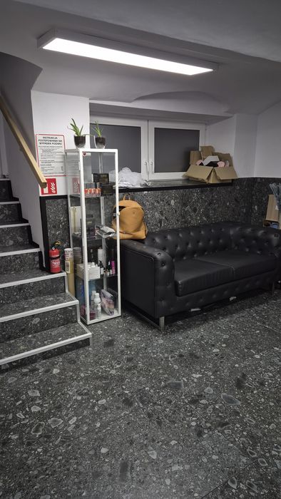 Sofa ekoskóra czarna