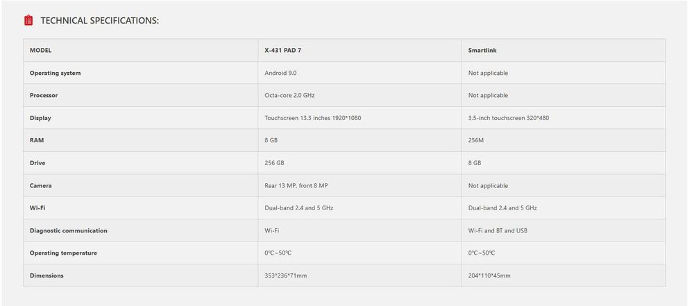 LAUNCH x-431 pad 7 elite