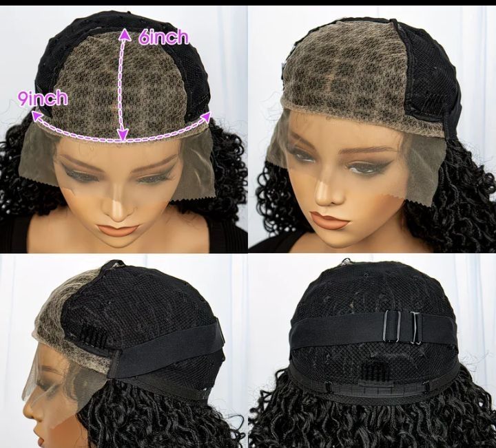 Lace trançada com renda frontal de densidade