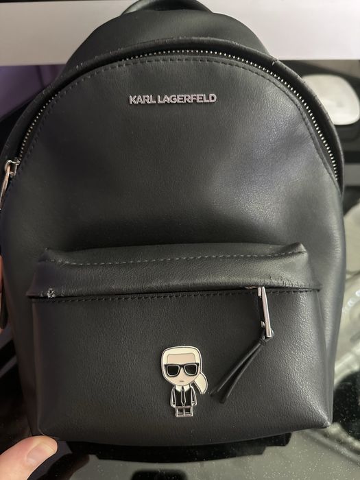 Жіночій Шкіряний Рюкзак Рюкзачок Сумка Karl Lagerfeld Карл(11950Грн)