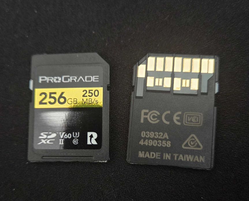 Cartão sd 256gb v60 prograde