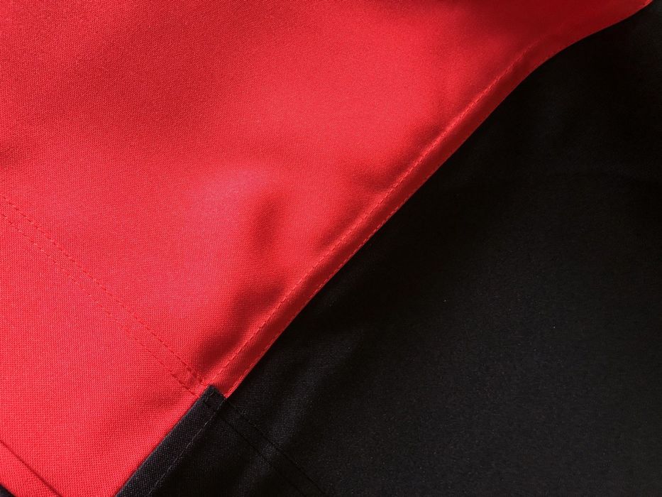 Прапор ОУН УПА червоно чорний з габардину