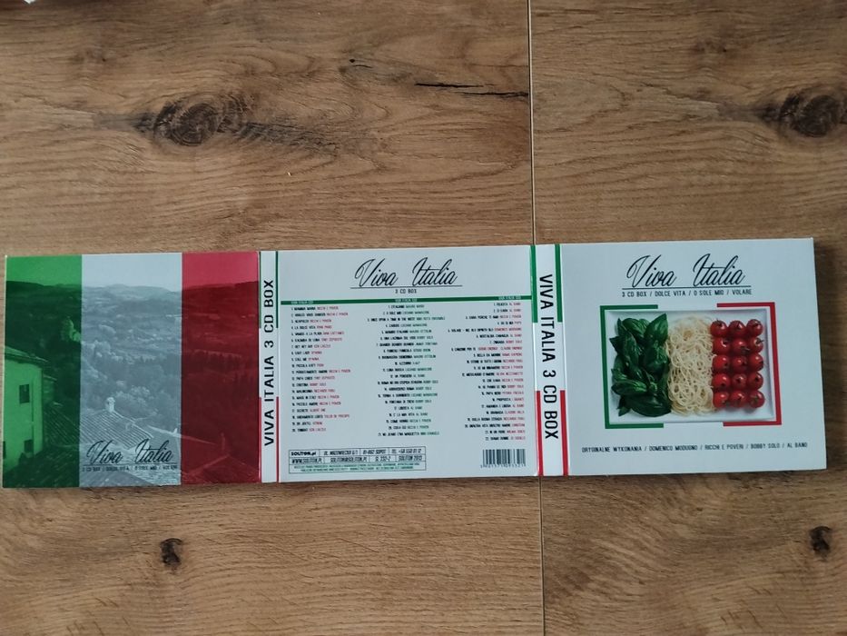 Włoskie przeboje Ricchi e poveri , Al bano &  Romina Power 3 CD