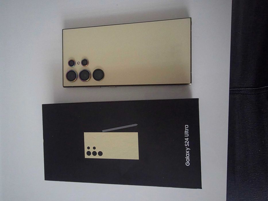 Samsung s24 ultra 12/512 zadbany komplet bez rat...