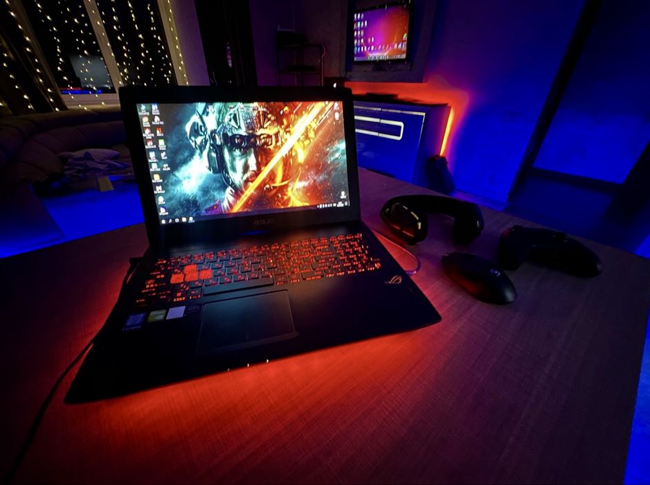 ЗСУ Скидки! Мощный игровой ноутбук Asus Rog 24 ОЗУ с полным комплектом