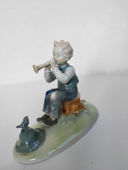 Статуетка Мальчик с дудочкой. Германия