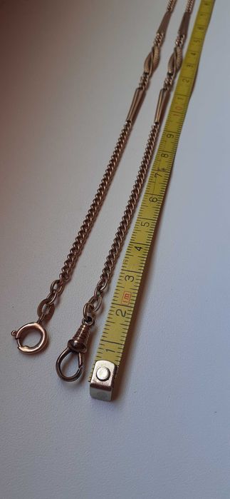 Dewizkałańcuszek do zegarka kieszonkowego złotopozłacana. Barcin • OLX.pl