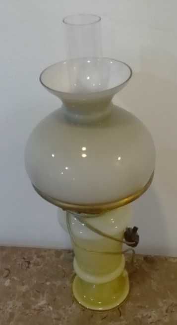 Candeeiro de mesa em vidro Murano