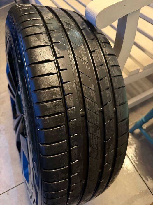 Alufelgi i opony 20" cali jak nowe 245/45/R20, dystanse 114,3* komplet