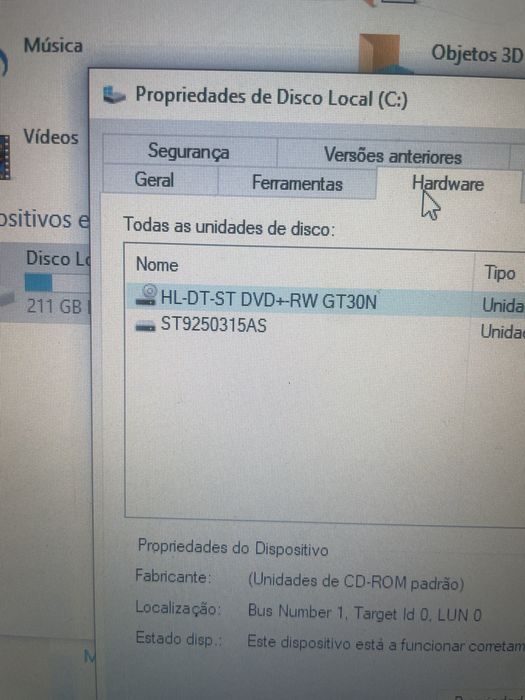 Portatil Hp Latitude E5500 15.4” Win10