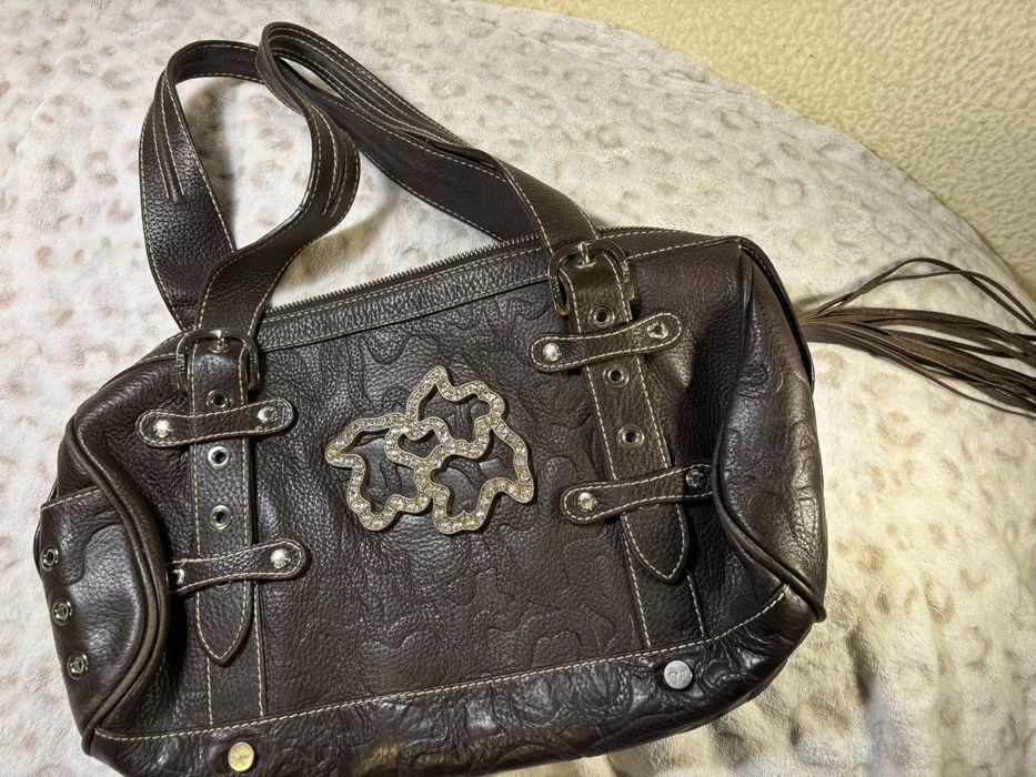 Mala Tous edição vintage em.pele castanha