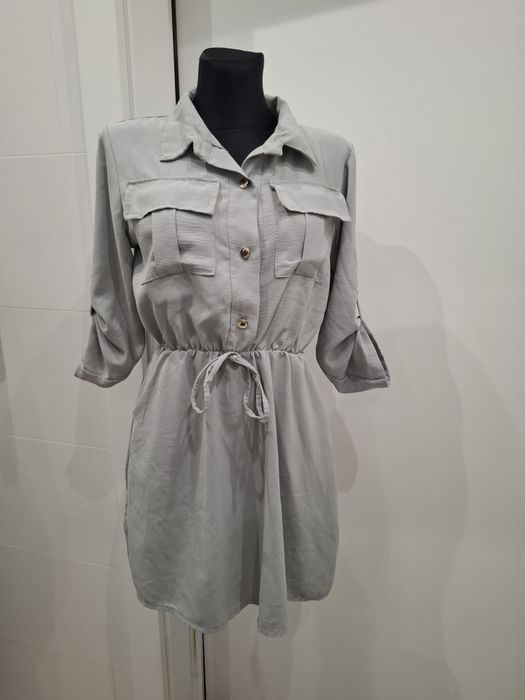 Szara sukienka MiLady S/M