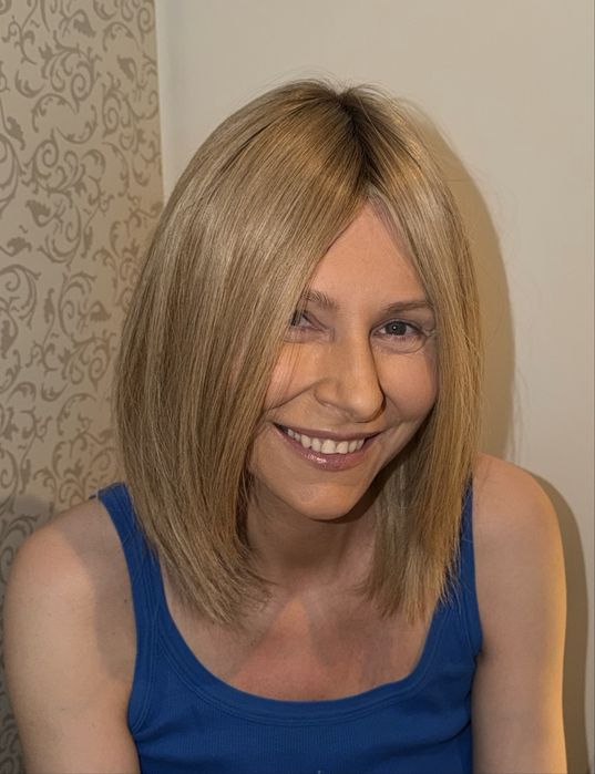 Peruka z naturalnych włosów