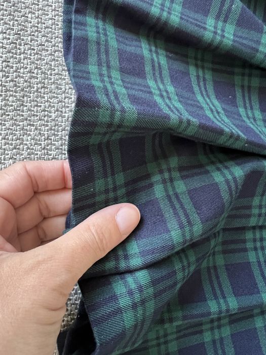 Galowa spódnica mini plisowana w szkocką kratę 164 cm 13-14 lat