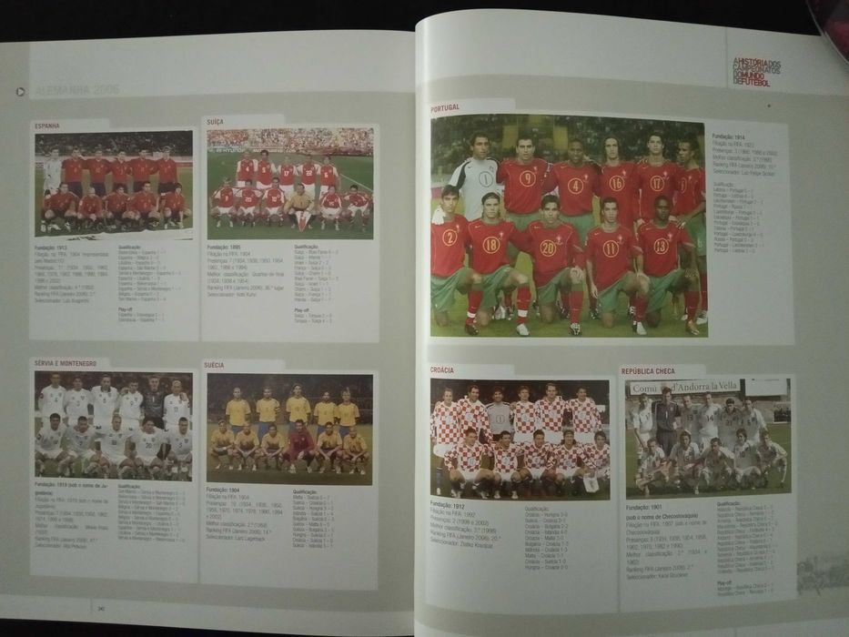 A História dos Campeonatos do Mundo de Futebol - 1ª edição, 2006