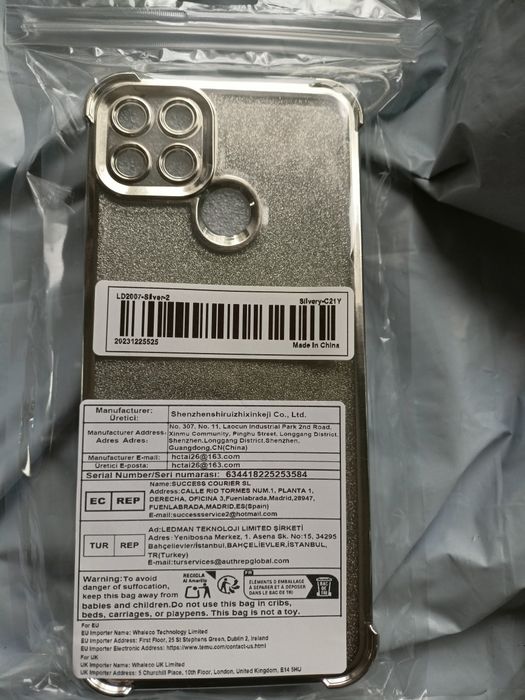 Чохол для Realme C21Y C25Ү,
