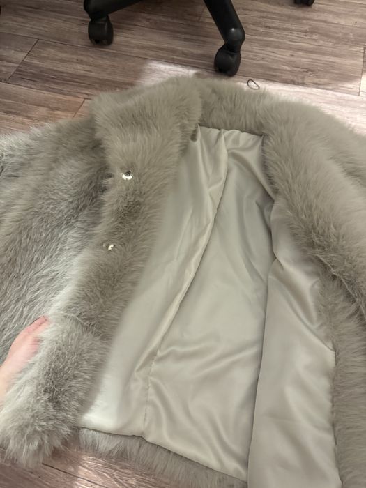 шубка с екомеха новая