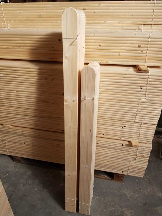 Sztachety drewniane sztacheta świerk 120cm Promocja  150cm 1.5m