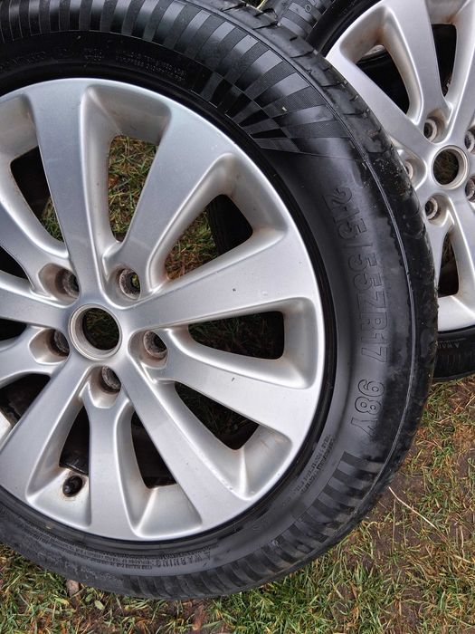 Alufelgi 17" 5x115 Opel+ Opony Letnie 215/55R17