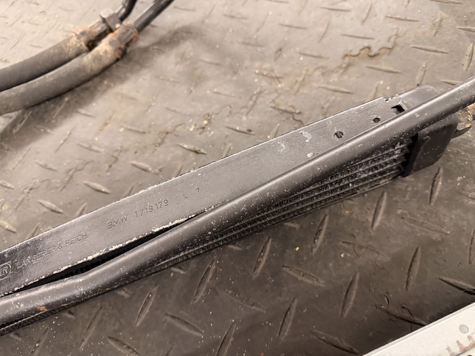Chłodnica oleju z wężami BMW E30 rarytas 325i M20B25 upgrade drift KJS