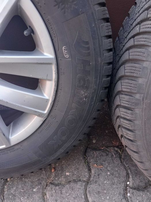felgi aluminiowe z oponami vw 195x65x15
