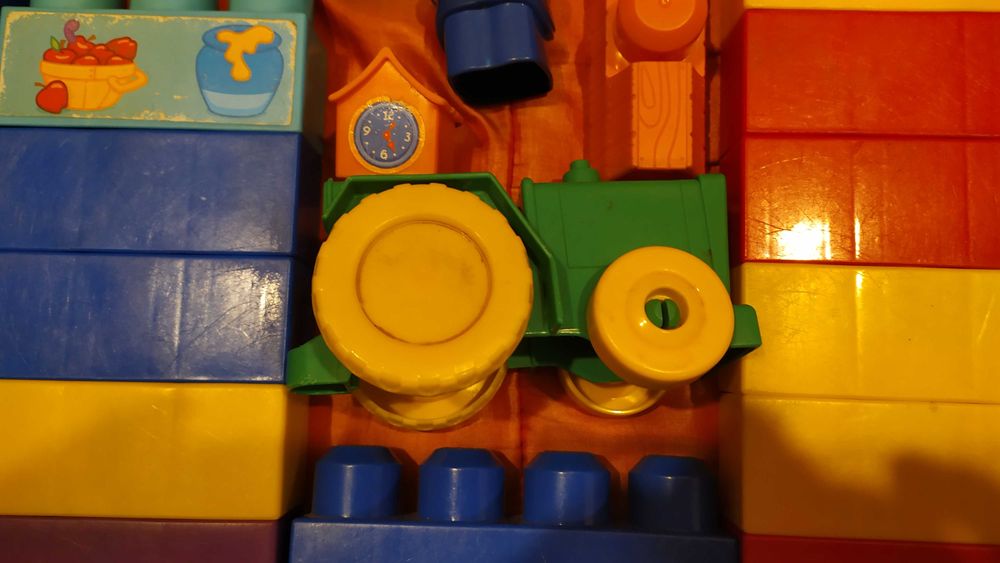 Zestaw klocków duże