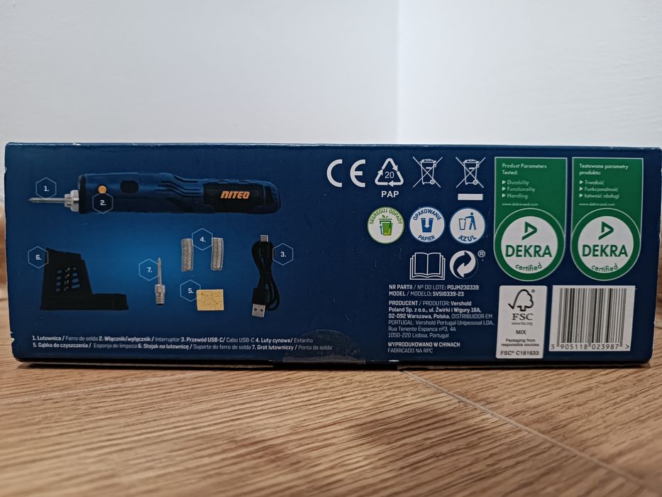 Akumulatorowa lutownica