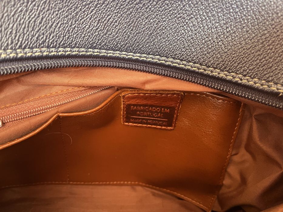 Bolsa Cavalinho Branca e Azul NOVA