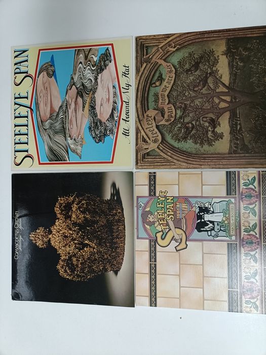 STEELEYE SPAN: Discografia até 1989 - 14 álbuns {discos de vinil}