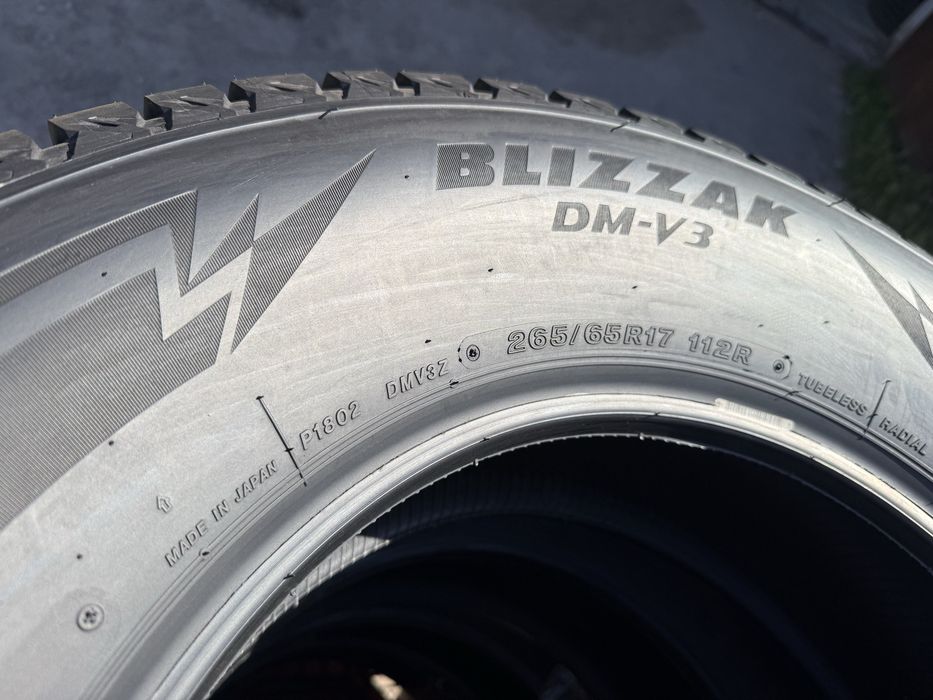 265/65 r17 Bridgestone Blizzak DM-V3 Japan Резина зимняя НОВАЯ: 7