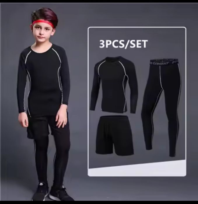 Дитячі та підліткові компресійні спортивні костюми.
