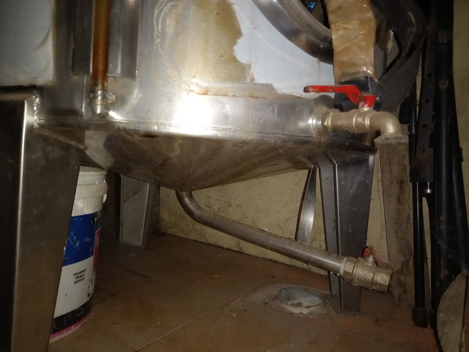 Cuba inox da O Feliz de 550 litros COMO NOVA