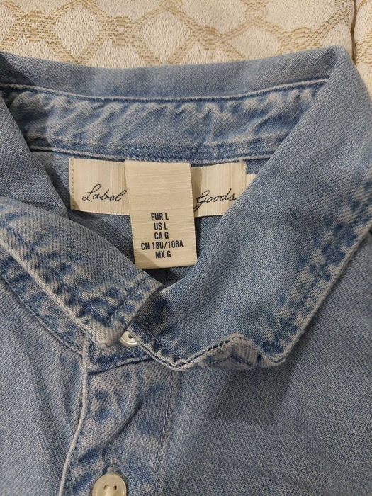Camisa larga – H&M – tamanho L eu