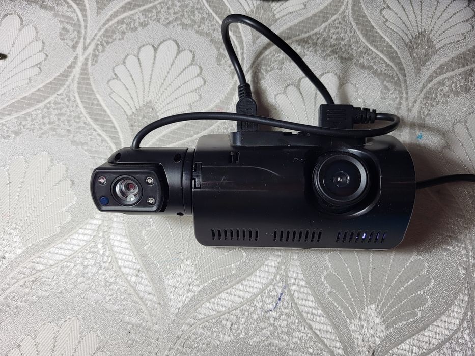 Видеорегистратор hoco di07 dual camera