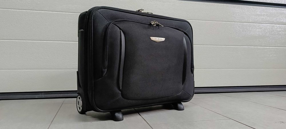 Biznesowa walizka pilotka Samsonite X'Blade | Na laptopa | Stan Super!